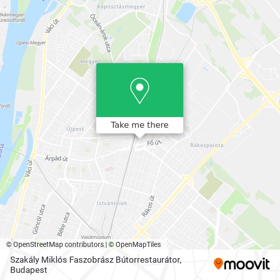 Szakály Miklós Faszobrász Bútorrestaurátor map