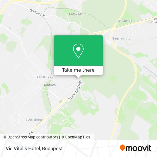 Vis Vitalis Hotel map