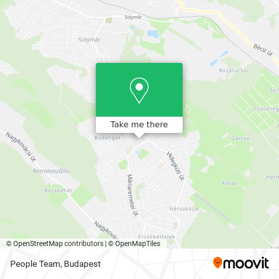 People Team map