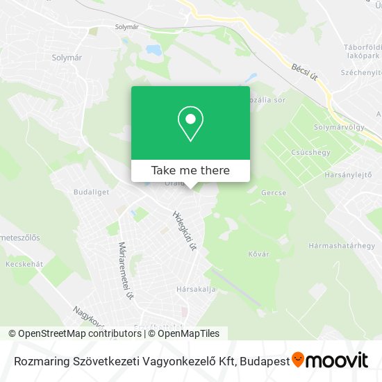 Rozmaring Szövetkezeti Vagyonkezelő Kft map