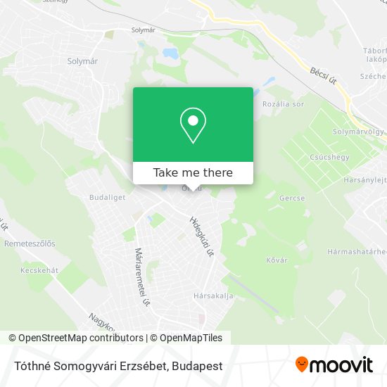 Tóthné Somogyvári Erzsébet map