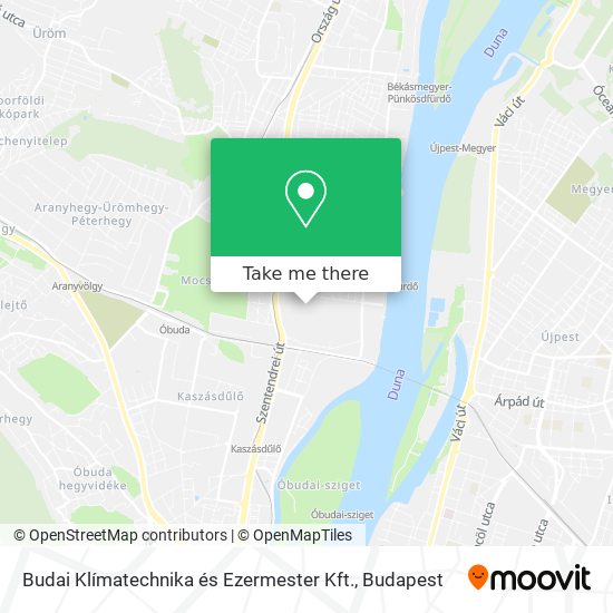 Budai Klímatechnika és Ezermester Kft. map