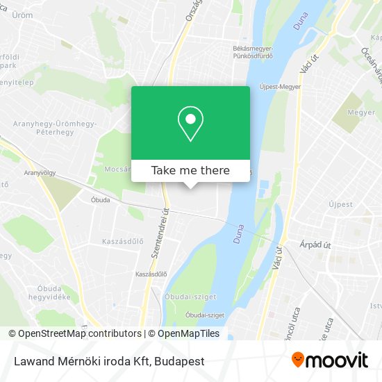 Lawand Mérnöki iroda Kft map