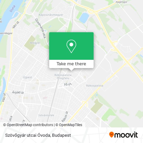 Szövőgyár utcai Óvoda map