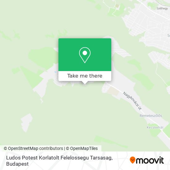 Ludos Potest Korlatolt Felelossegu Tarsasag map