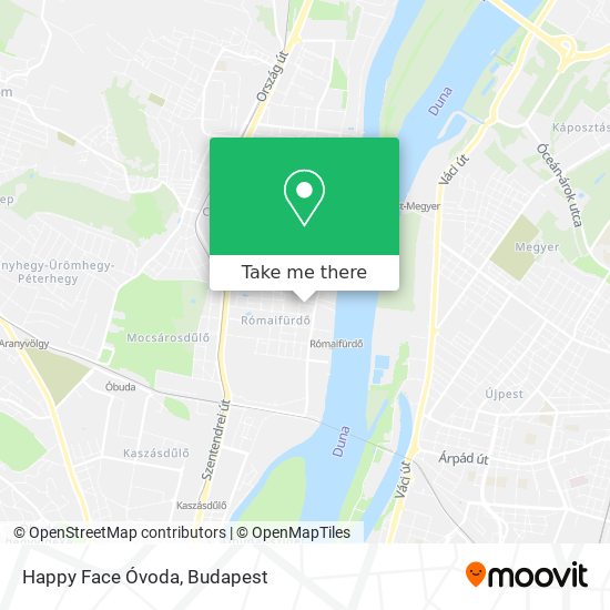 Happy Face Óvoda map