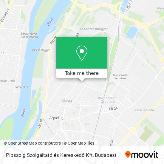 Pipszolg Szolgáltató és Kereskedő Kft map