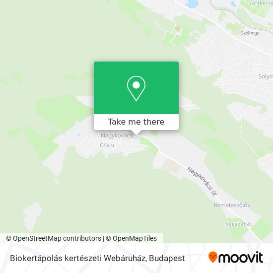 Biokertápolás kertészeti Webáruház map