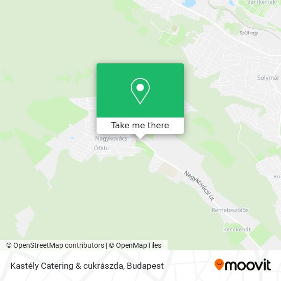 Kastély Catering & cukrászda map