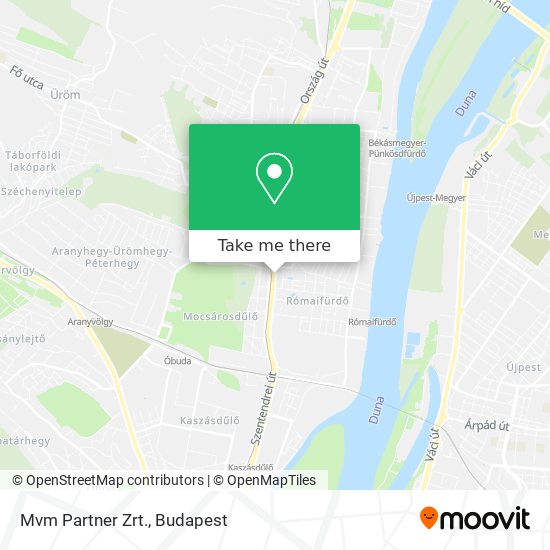 Mvm Partner Zrt. map
