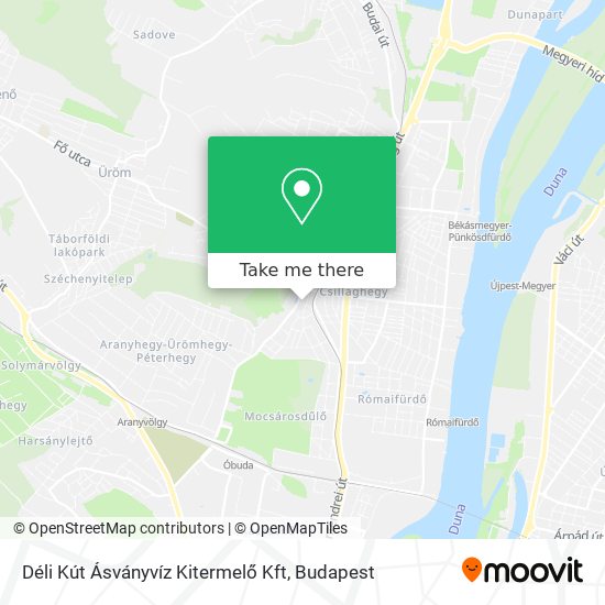 Déli Kút Ásványvíz Kitermelő Kft map