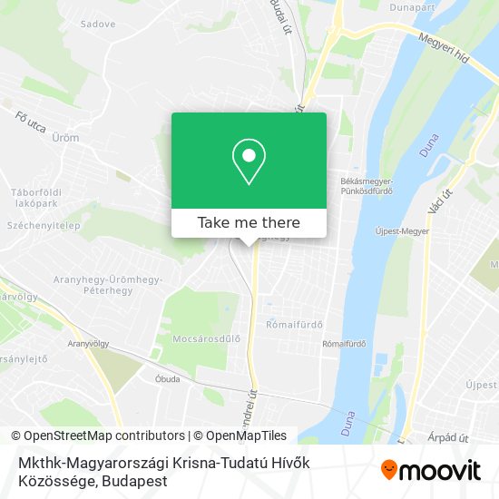 Mkthk-Magyarországi Krisna-Tudatú Hívők Közössége map