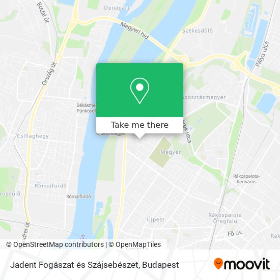 Jadent Fogászat és Szájsebészet map