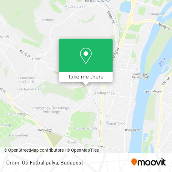 Ürömi Úti Futballpálya map