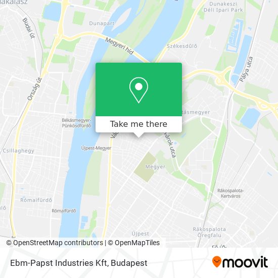 Ebm-Papst Industries Kft map