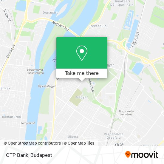 OTP Bank map