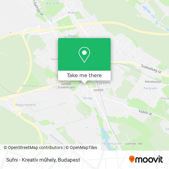 Sufni - Kreatív műhely map