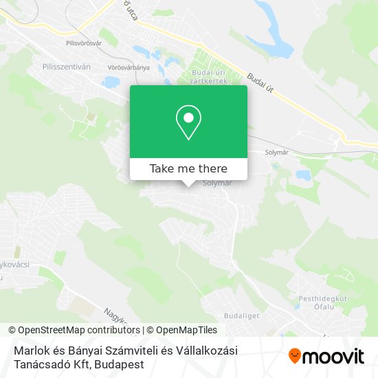 Marlok és Bányai Számviteli és Vállalkozási Tanácsadó Kft map