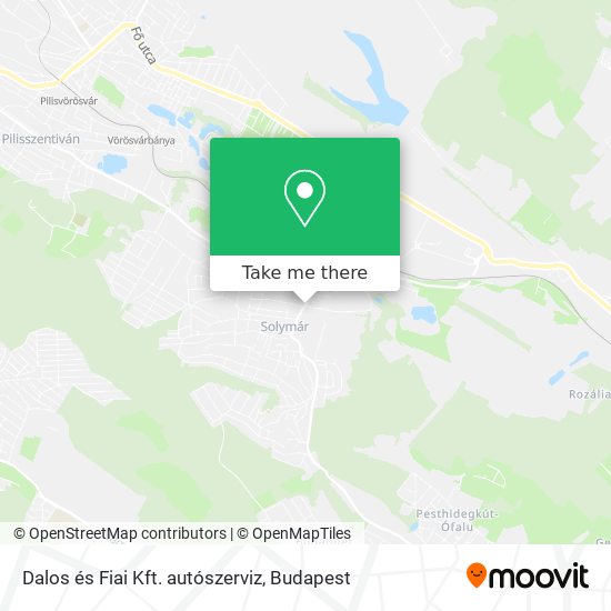 Dalos és Fiai Kft. autószerviz map