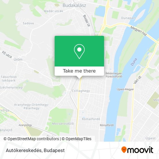 Autókereskedés map