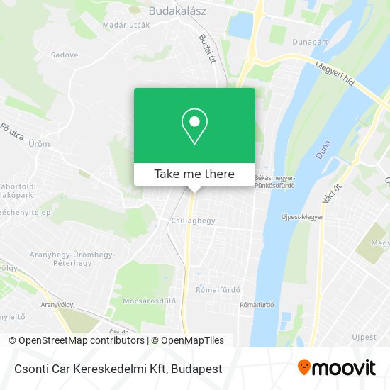 Csonti Car Kereskedelmi Kft map