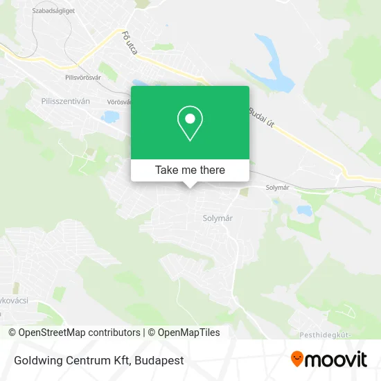 Goldwing Centrum Kft map