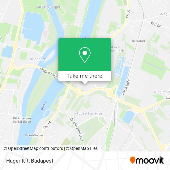 Hager Kft map