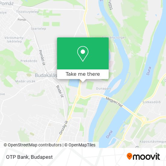 OTP Bank map