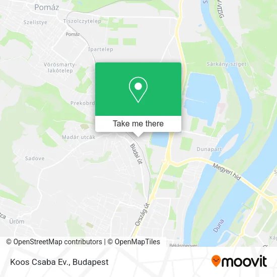 Koos Csaba Ev. map