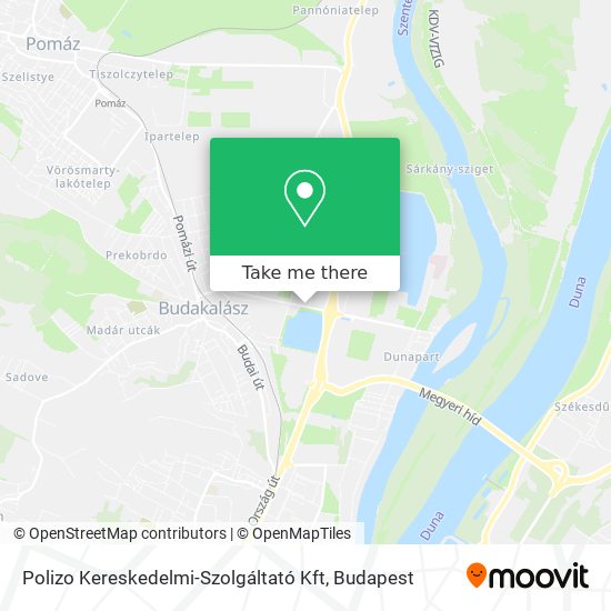 Polizo Kereskedelmi-Szolgáltató Kft map