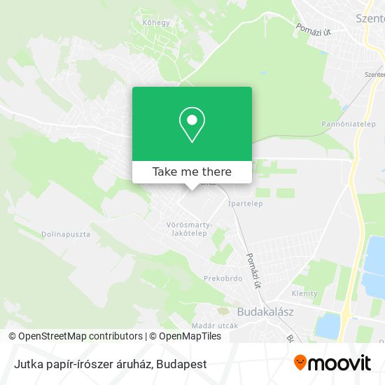 Jutka papír-írószer áruház map