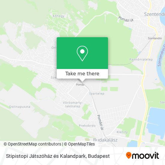 Stipistopi Játszóház és Kalandpark map