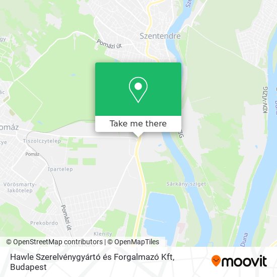 Hawle Szerelvénygyártó és Forgalmazó Kft map