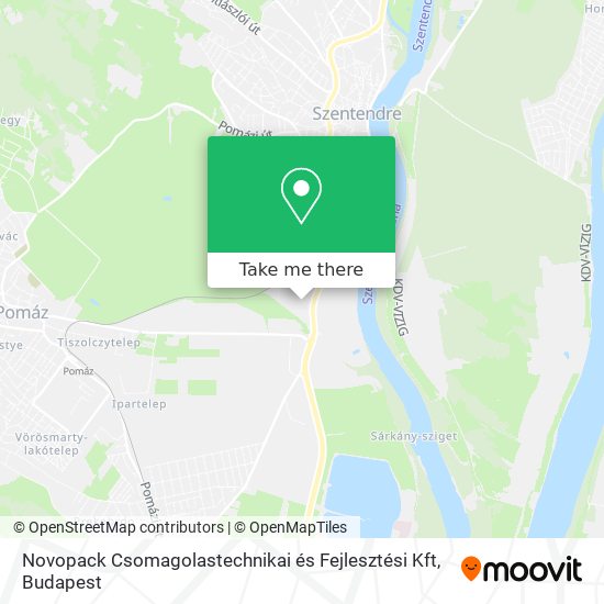 Novopack Csomagolastechnikai és Fejlesztési Kft map