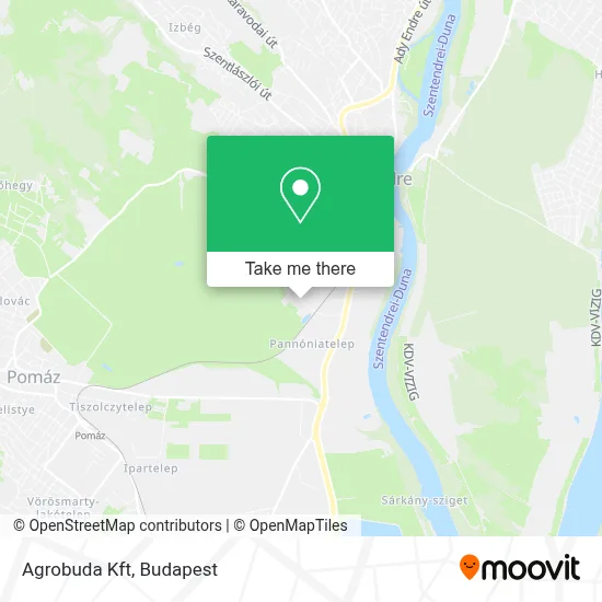 Agrobuda Kft map