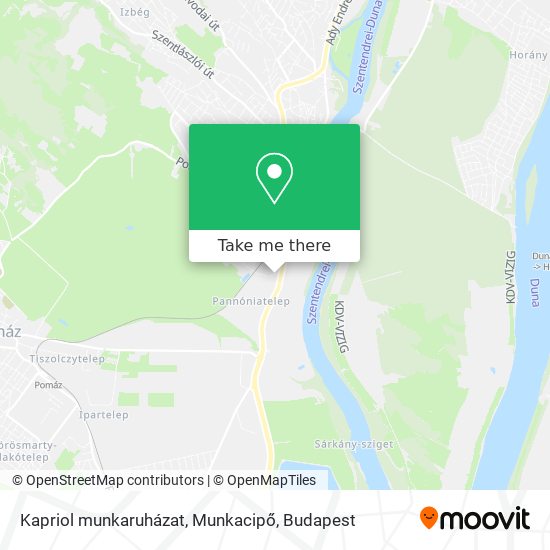 Kapriol munkaruházat, Munkacipő map