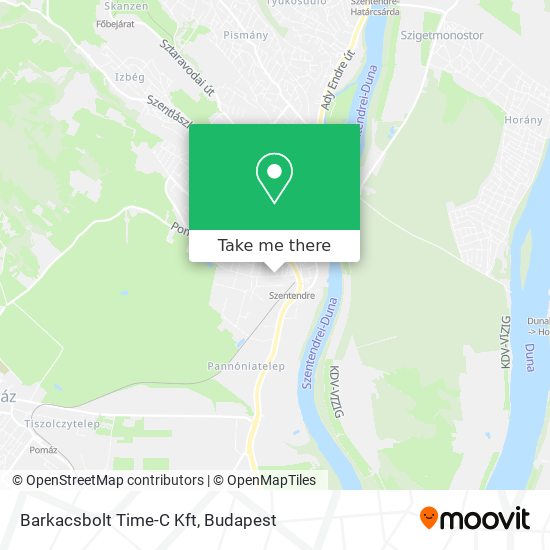 Barkacsbolt Time-C Kft map