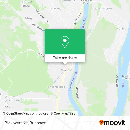 Biokozert Kft map