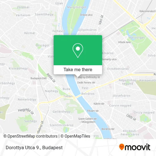 Dorottya Utca 9. map