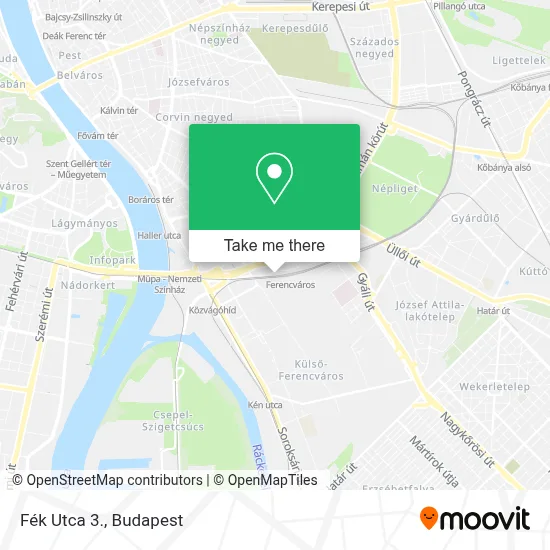 Fék Utca 3. map