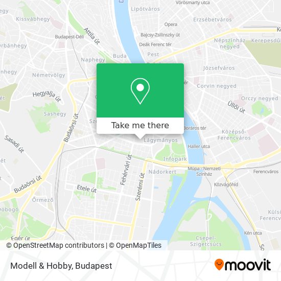 Modell & Hobby map