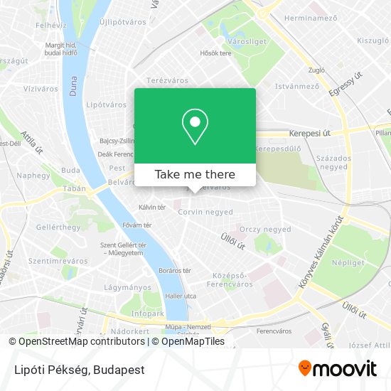 Lipóti Pékség map