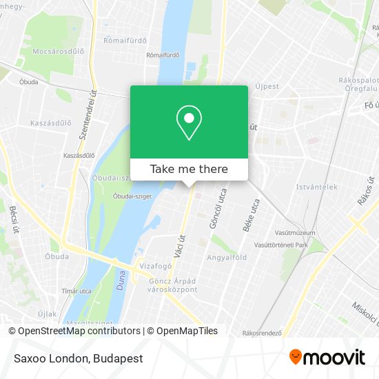 Saxoo London map