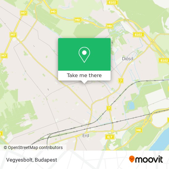 Vegyesbolt map