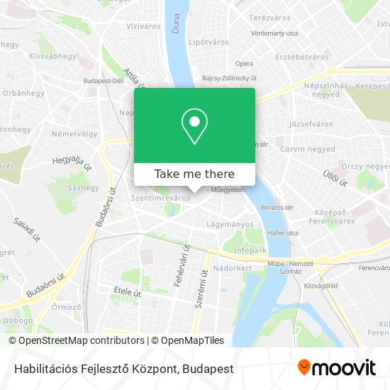 Habilitációs Fejlesztő Központ map