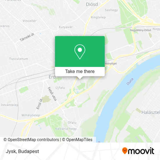 Jysk map