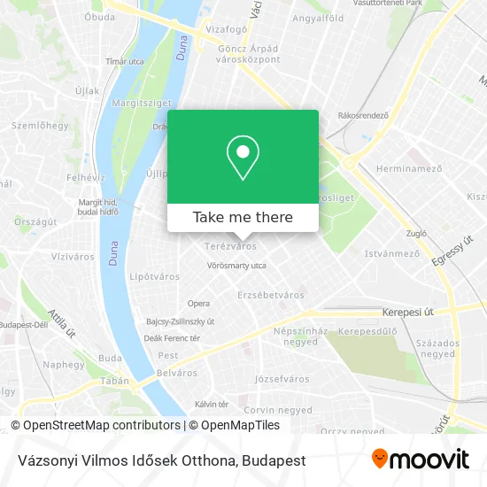 Vázsonyi Vilmos Idősek Otthona map