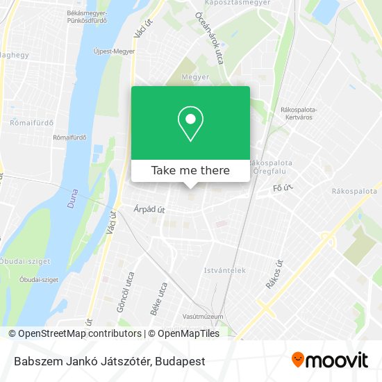 Babszem Jankó Játszótér map