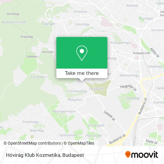 Hóvirág Klub Kozmetika map