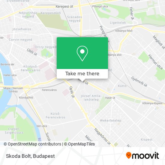 Skoda Bolt map